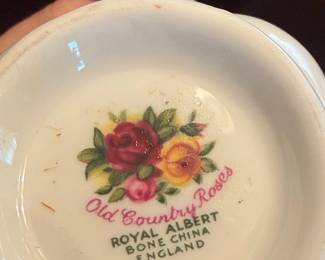 Royal Albert Old Country Roses Teacup and Saucer