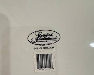 Certified International Masters of the Grill Serving Platter by Tracy Flickinger