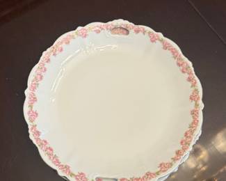 PLS Bavaria Porcelain Handled Cake Plate