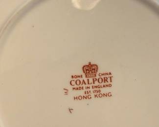 Coalport Hong Kong pattern handled dish
