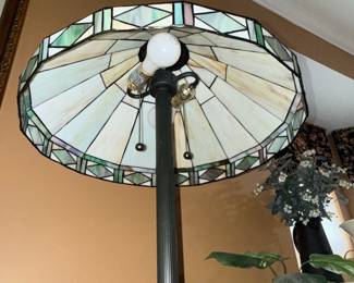 Tiffany Style Stained Glass Floor Lamp