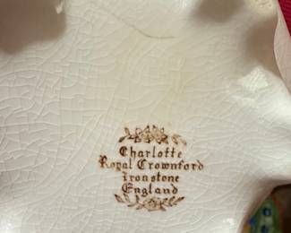 Alfred Meakin Charlotte Brown Floral Transferware Pitcher