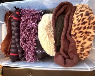 Vintage Assorted Women's Accessories Lot - Gloves, Hats, Scarves, Handbags