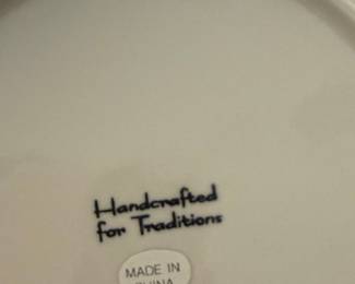 Handcrafted for Traditions Dinner Plate