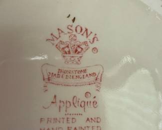 Mason's Ironstone Appliqué Pattern Pitcher