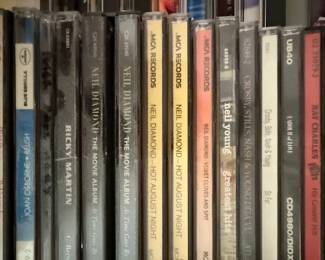Assorted Music Compact Disc Collection with Specific Artists
