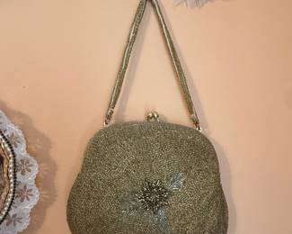 Vintage Beaded Evening Bag