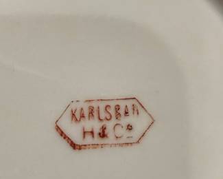Karlsbad H&C Porcelain Plates