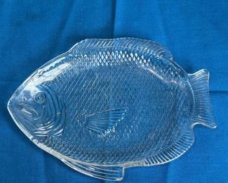Glass Fish Platter