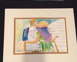 Barry Garelick Original Watercolor Painting