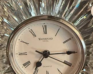 Crystal Quartz Desk Clock