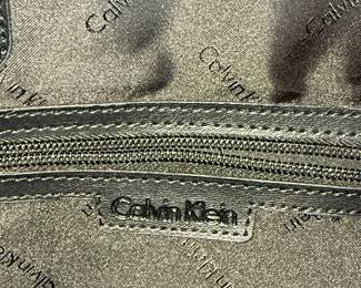 Calvin Klein Quilted Nylon Chain Tote Bag