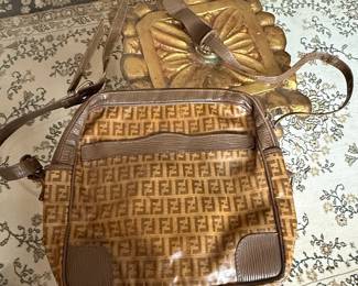 Fendi Zucca Monogram Crossbody Bag