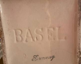 Basel Germany Ceramic Kitchen Canister
