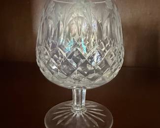 Cut Crystal Brandy Snifter