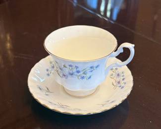 Royal Albert Blue Rock Teacup and Saucer