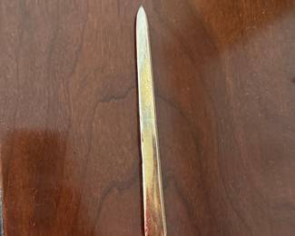 Floral Embossed Letter Opener