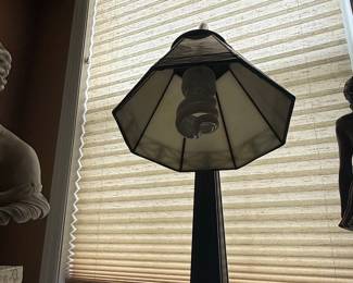 Tiffany Style Mission Table Lamp