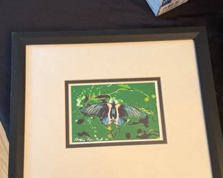 Butterfly Art Print Signed by Artist Boon Lee