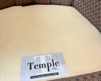 Temple Inc. Swivel Rocker Armchair