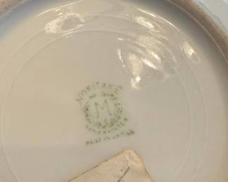 Noritake Hand Painted Landscape Dish with Handles