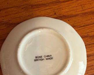 Miniature Bone China Portrait Plate - Gainsborough Style