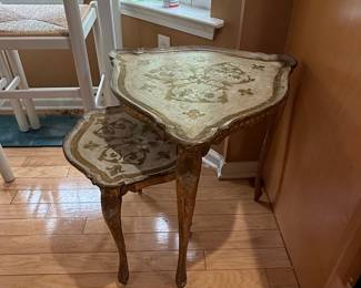 Vintage Italian Florentine Nesting Tables