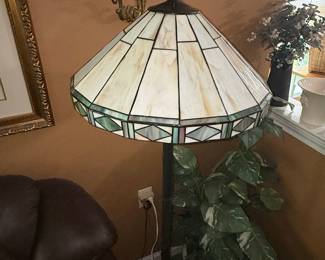 Tiffany Style Stained Glass Floor Lamp