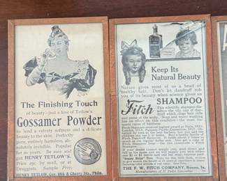 Vintage Advertising Trade Card Reproductions