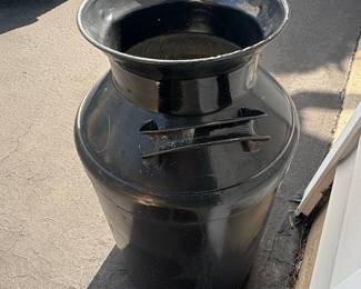 Vintage Metal Milk Can