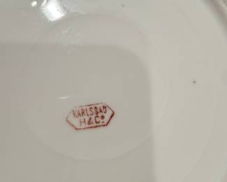 Karlsbad H&C Porcelain Plates