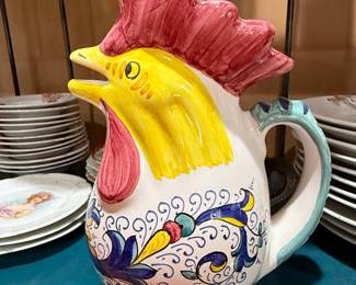 B.A.M.A. Italian Rooster Pitcher