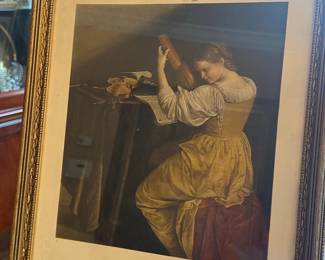 The Lute Player by Orazio Gentileschi Framed Print