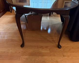Harden Furniture Solid Cherry Oval Extension Dining Table