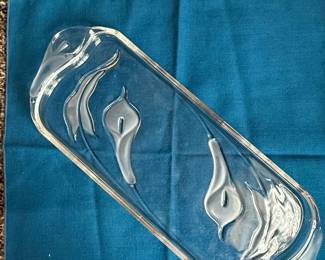 Calla Lily Serving Plate