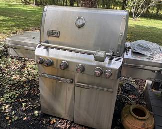 Weber Summit S-470 Stainless Steel Propane Gas Grill