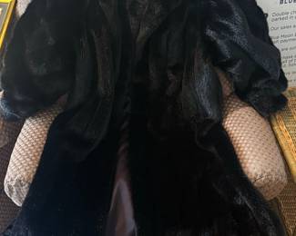 Style VI Ltd. Black Fur Coat