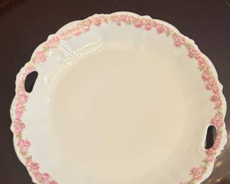 PLS Bavaria Porcelain Handled Cake Plate