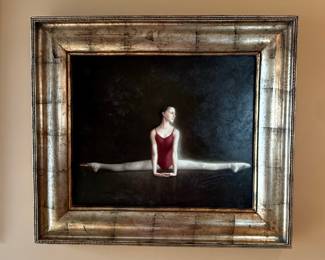 Richardson Ballerina Oil Painting