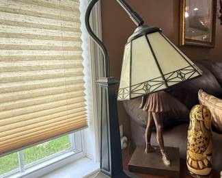 Tiffany Style Mission Table Lamp