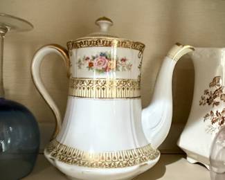 Noritake Hand Painted Coffee Pot