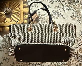 Calvin Klein Chevron Tote Bag