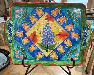 Les Jardins de Provence Charlotte Gilbert Serving Tray