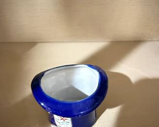 Porcelain Top Hat Toothpick Holder