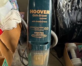 Hoover Quik-Broom Supreme Stick Vacuum with On-Board Tools