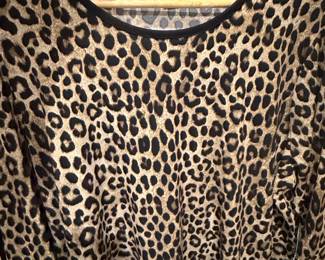 Michael Michael Kors Leopard Print Top