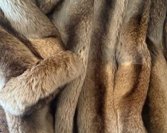 Alpine Studio Faux Fur Coat