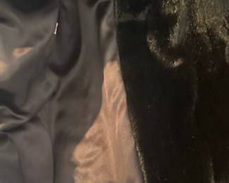 Style VI Ltd. Black Fur Coat