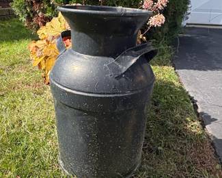 Vintage Metal Milk Can