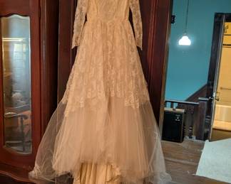Vintage wedding dress 